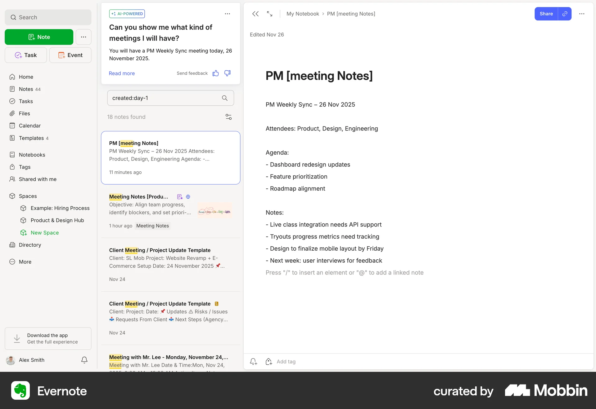 Project Management Dashboard